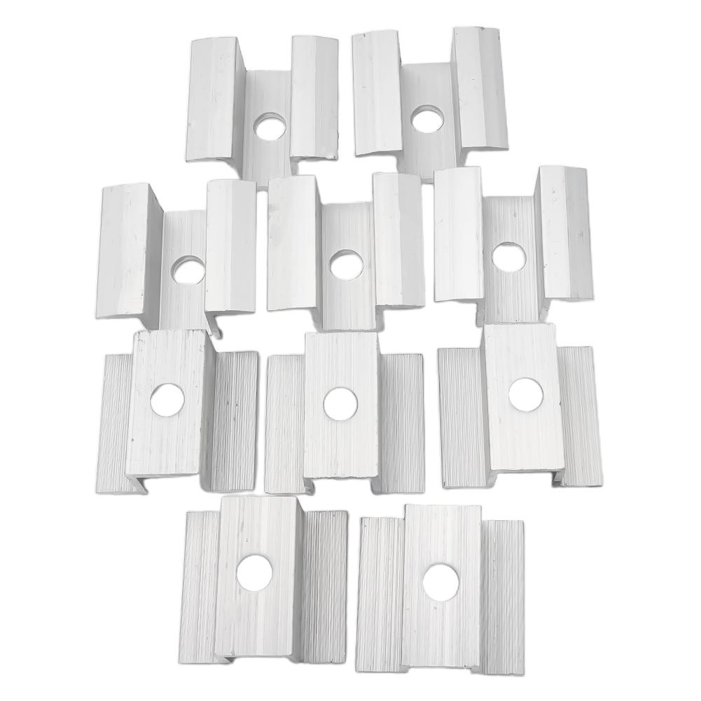 Solar Middle Clamp 3mm Thick Accessories Connecting Solar Panel