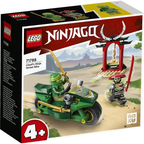 LEGO Ninjago Lloyd's Ninja Street Bike Toy Present Birthday Block Educational Christmas Boys Girls Children 4 Years Old 5 Years Old 6 Years Old Battle