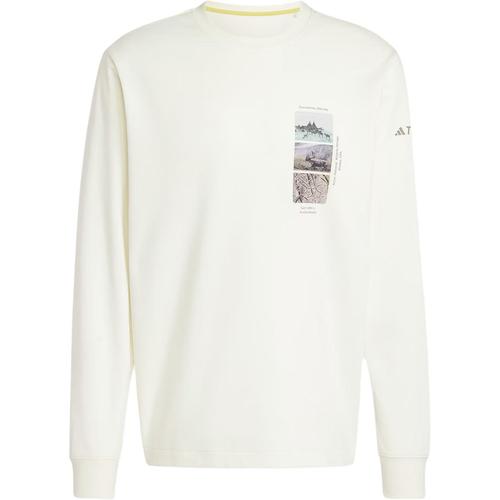 Adidas Terrex National Geographic Collaboration T-Shirt Unisex White JI5922 XL белый