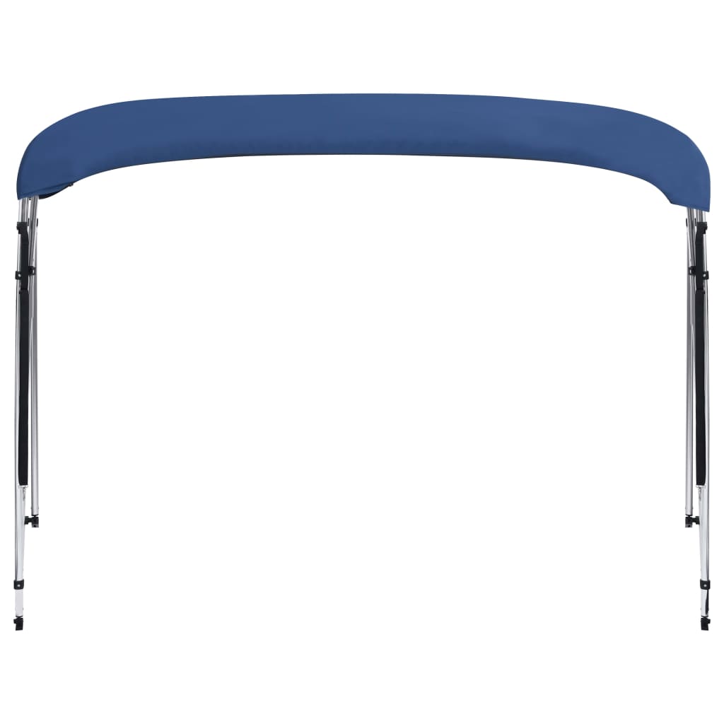 4 Bow Bimini Top Marine Blue 243 x (230 244) x 137 cm