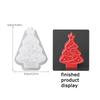 WTEMPO DIY Resin Silicone Molds Christmas Tree Snowflake Reindeer Pattern Design Ornaments Making Molds Christmas-themed Candles Making Molds