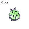 6 Pcs Cute Cartoon Mini Ladybug Fridge Magnets Magnetic Stickers Home Decors