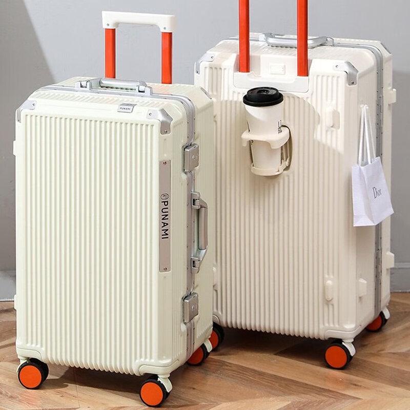 Chang Baosen Durable Aluminum Frame Travel Suitcase