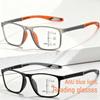 Multifocal Progressive Reading Glasses Anti Blue Light Large Frame Elderly Eyewear for Men And Women