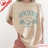 Retro 90s Vancouver TShirt Vintage British Columbia Canada Souvenir Tee Cute Trendy Boho TShirt Oversized Beach Tops