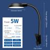 Fish Tanks Clip-On Light Clamp Aquarium Lights Led Beads Lights 360-Degree Rotations 5W Usb Plugs