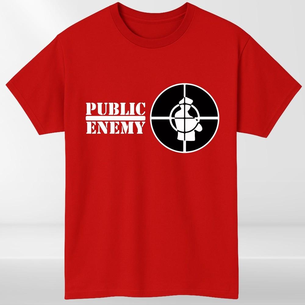 Public Enemy T Shirt Old School Rap Hiphop Fight The Power Unisex Tee S