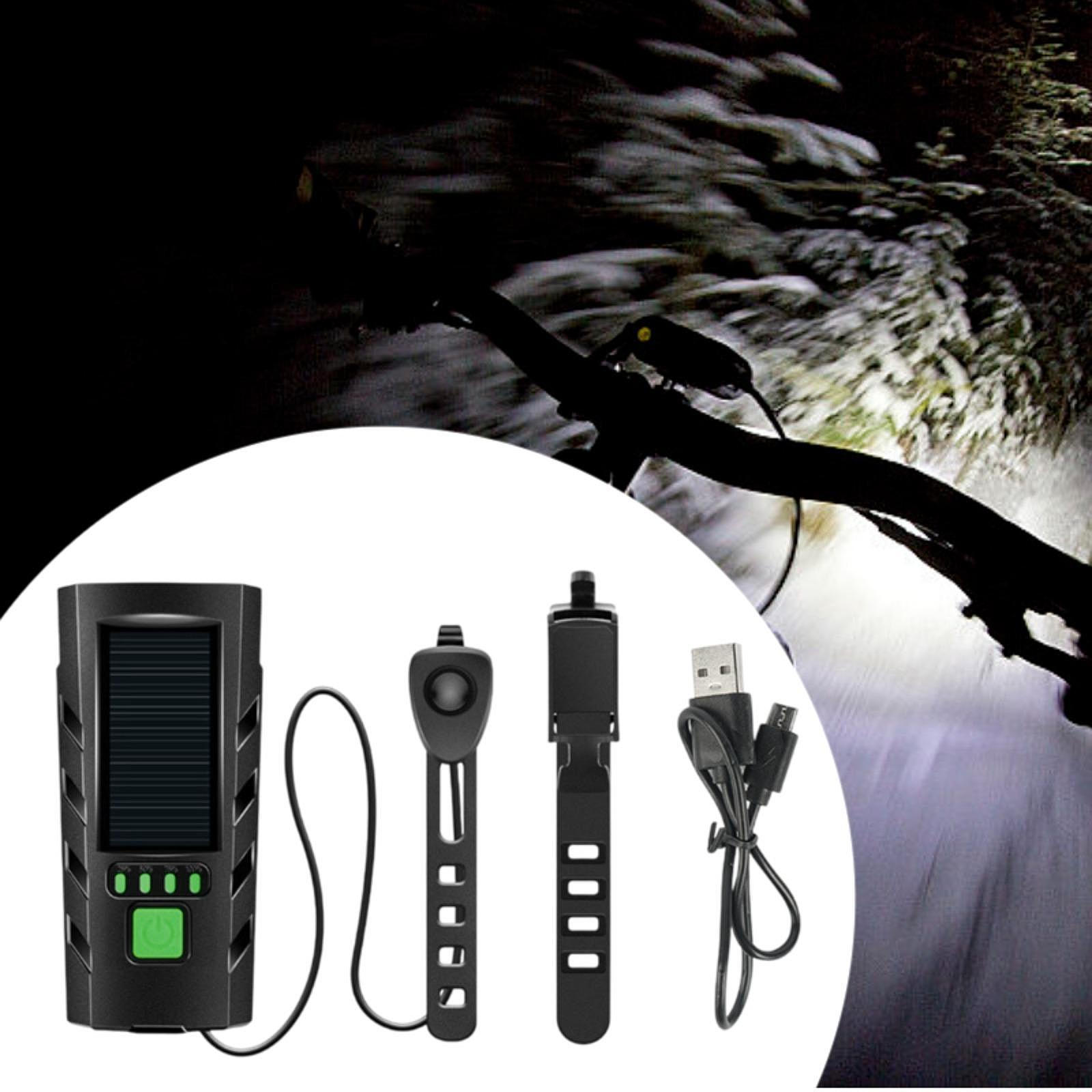 

Велосипедный передний фонарь, велосипедная фара, двойная зарядка, ночной свет для езды, зелёный