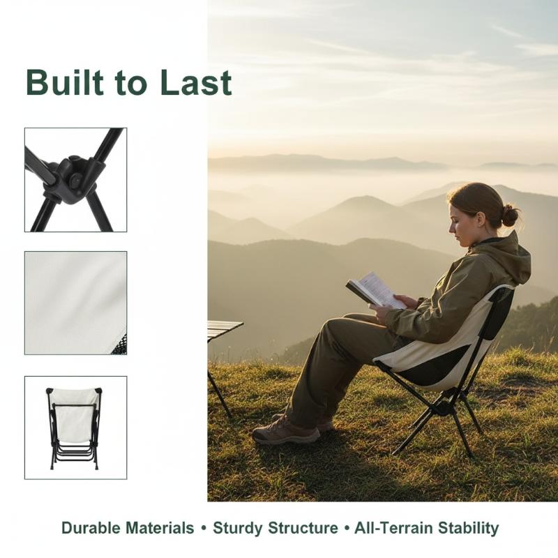 Compact And Portable Outdoor Beach Chairs / Foldable Camping Chairs, Outdoor Fishing Chairs, Family Camping Chairs