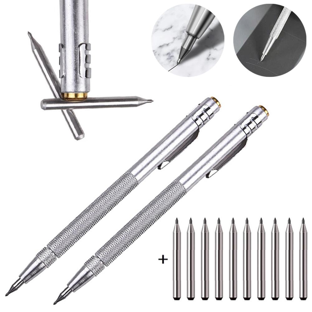 Etching Tool Scriber Pen For Engraving Metal Sheet 10pcs Replacement