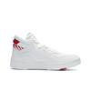 Li Ning Superwave Mid Fleece Durable Breathable High-Top Sneakers Men Sneakers White Red AGCR233-6