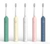 Electric Toothbrush, Sonic, Rechargeable, Beginner-Friendly, 2 Replacement Brush Heads, IPX7 Waterproof, Soft, Whitening, Interdental Cleaning,