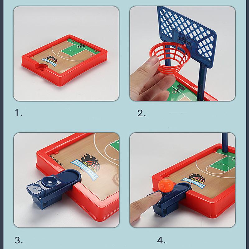 Parent-child Interactive Game Desktop Board Game Basketball Finger Mini Shooting Machine Adult Children's Toy Party Table Interactive Sports Game