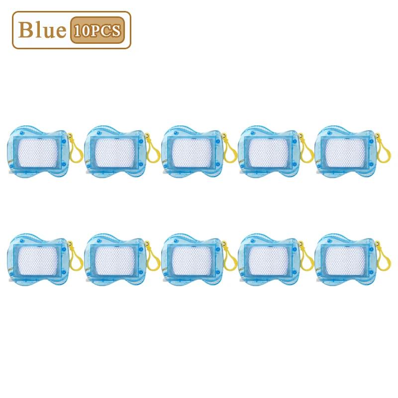 1-10PCS Mini Magnetic Drawing Board Keychain  Doodle Pad with Stylus Portable Toy Erasable Writing Board Educational Kids Gift