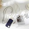 Korean Pearl Chain Stylish Accessories Phone Lanyard Beaded Charm Crossbody Bag Chain