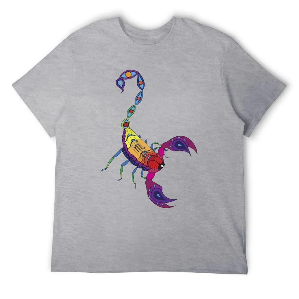 Scorpio Twelve Contellation (5) T-shirts Funny T-shirt Crewneck Campaign  Humor Graphic Leisure Eur Size