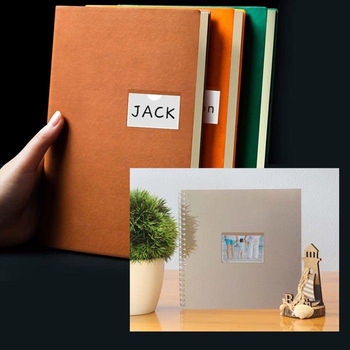 Porte-badge - HLIWS - ZZSYKD - PVC Imperméable - Transparent - Multi-usages