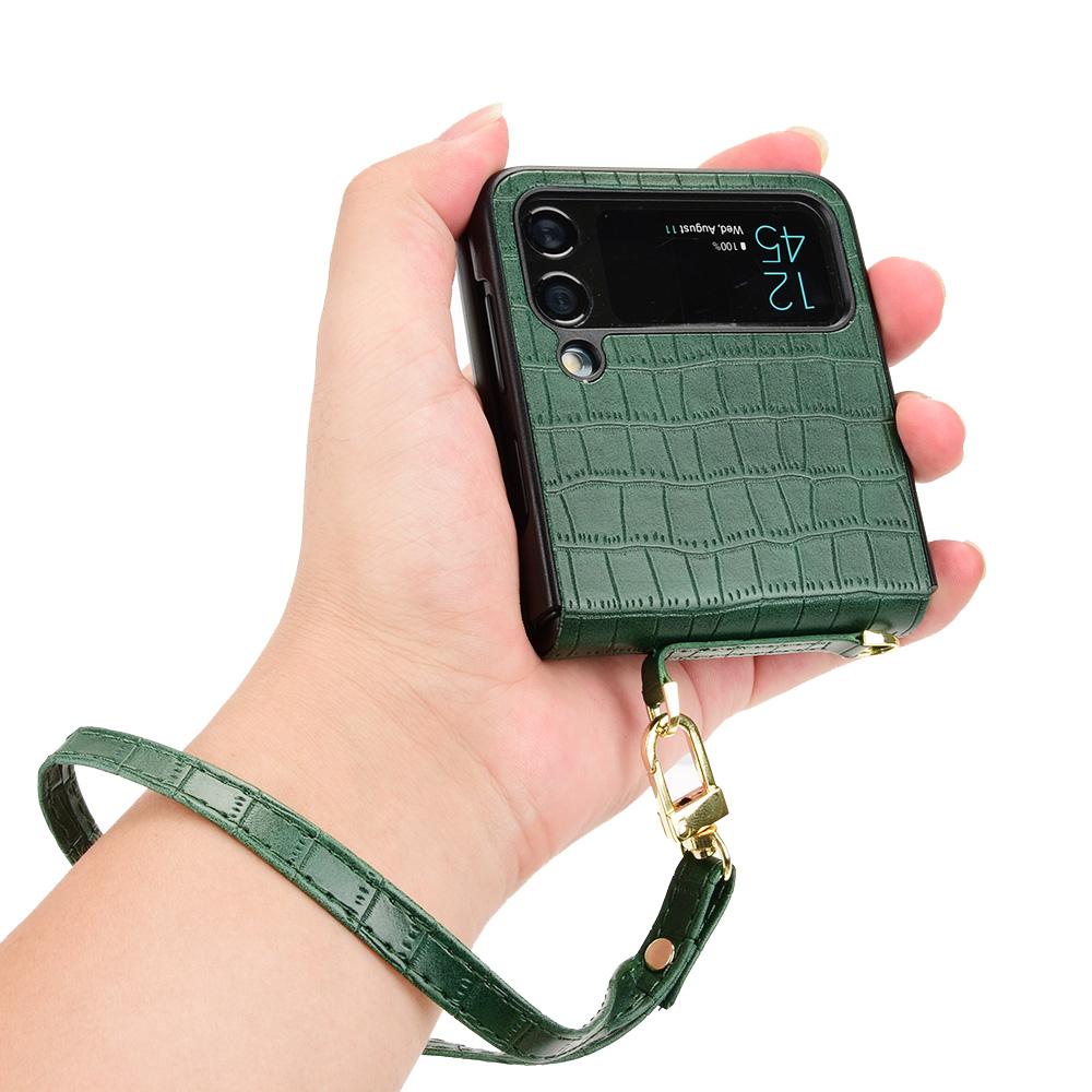 Anti -Scratch Slim Leather Wallet Case For Samsung Galaxy Z Flip 4 5g Flip4 Flip3 Flip 3 Non -Fingerprint Folding Design Cases