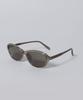 Tukyubeu Retro Cat-Eye Oval Sunglasses(Beige)