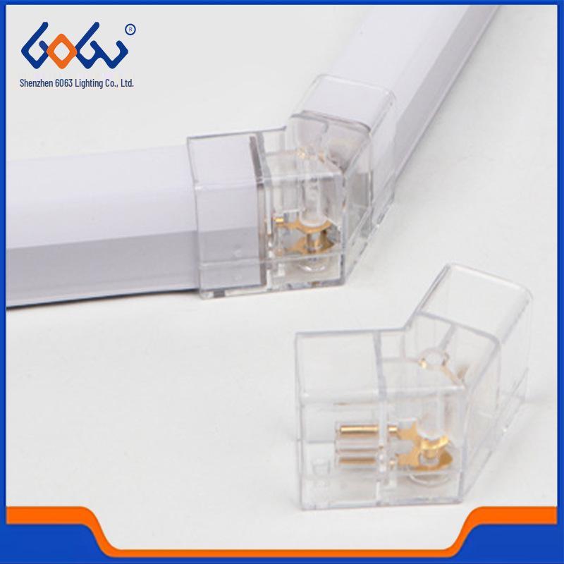 LED Honeycomb Lamp Kit: Splicing Accessories with Three Tubes, Corner Connectors, and Transparent All-Plastic Workstation Lamp