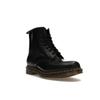 Dr. Martens 1460 Buty Sznurowane z Gładkiej Skóry Czarne Unisex Trampki 11822006