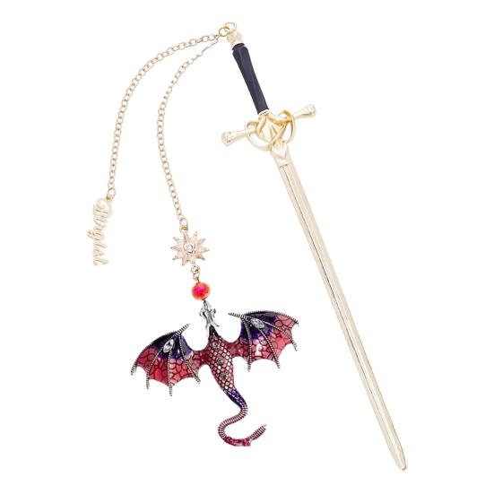 Fourth Wing Dragon Bookmark Fantasy Dragon Page Maker Cool Metal Bookmark Reading Gift for Men Women Bookworm