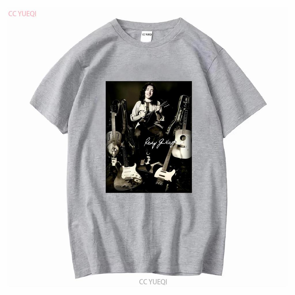 Rory Gallagher Basic For Fan Cotton Black S 2345XL T Shirt TMB397 vintage Washed Top For Everyday Wear designer clothes