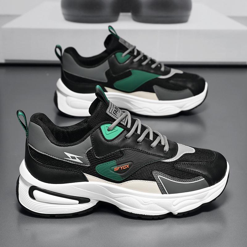 Men's Casual Sports Shoes Breathable Soft Sole Four Season New Anti Slip Comfortable Outdoor Running Shoes Fashion Male Sneakers