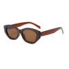 Polygonal Cat-Eye UV Protection Sunglasses - Stylish Unisex Streetwear for Large Faces