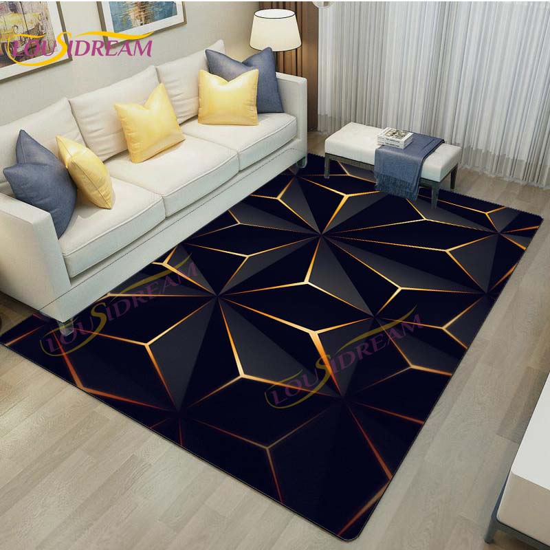 3D Vortex Illusion Rug Abstract Rug Modern Carpets for Living Room Area Rug Non Slip Floor Rug Teen's Rug Game Room Rug Play Mat