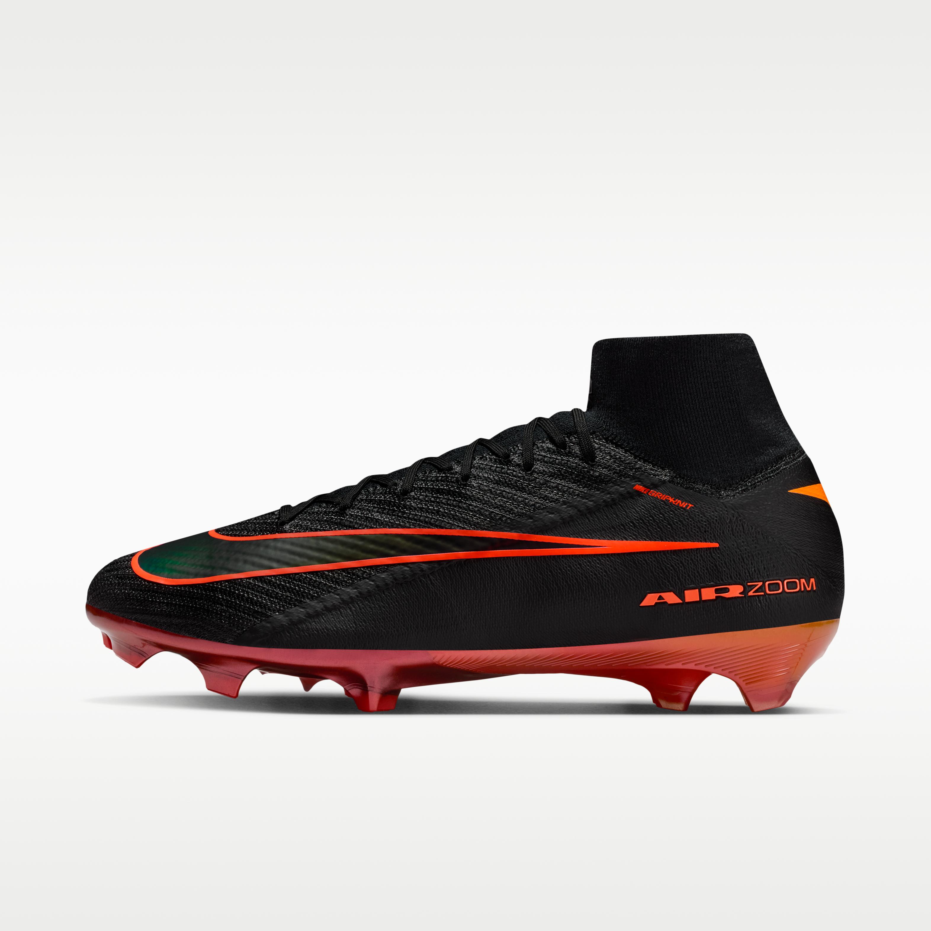 Nike Mercurial Superfly 10 Elite LV8 FG High  Black Hyper Crimson  41