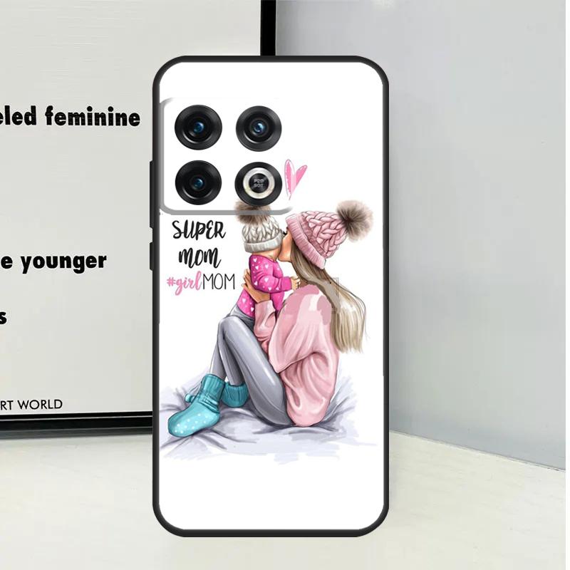 Baby Mother Brown Girl Family For OnePlus Nord CE 5 2 3 4 Lite N20 N30 Case For OnePlus 15 13 12 11 10 Pro 10T 12R 13R 13T