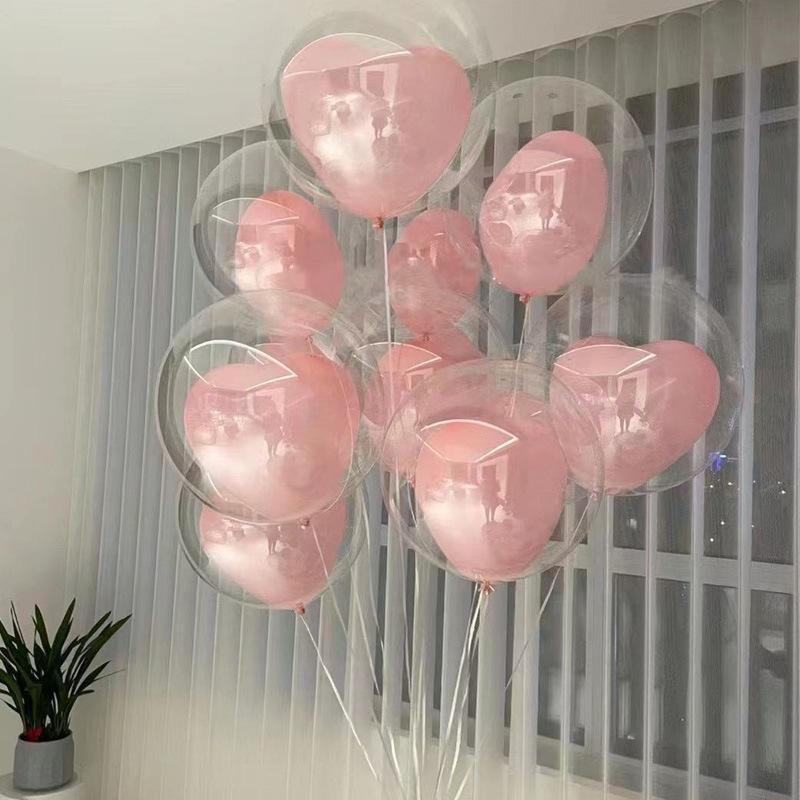 Şeffaf Bobo Balon Seti: Festival ve Parti Süslemeleri İçin 18", 24", 36"
