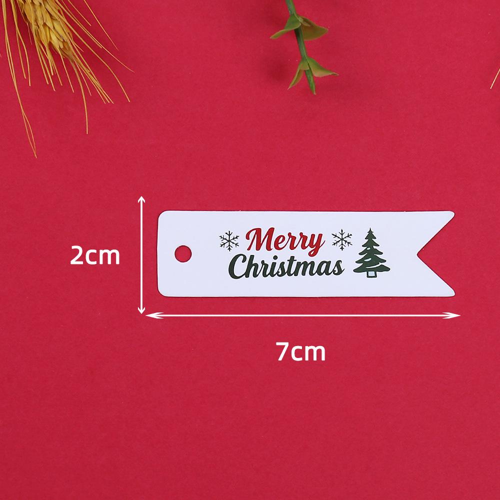 2026 New Style Christmas Gift Tags - Festive Paper Hang Tags, Party Favors, and Decorative Cards
