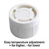 Efficient Radiator Thermostat Cap with M30x1.5 Universal Compatibility for Precise Thermostatic Regulating Control