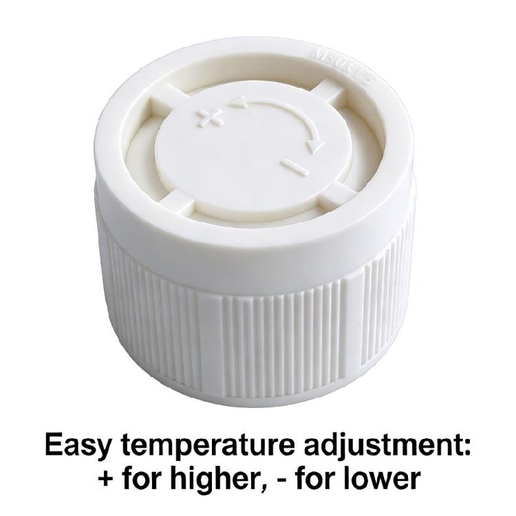 Efficient Radiator Thermostat Cap with M30x1.5 Universal Compatibility for Precise Thermostatic Regulating Control