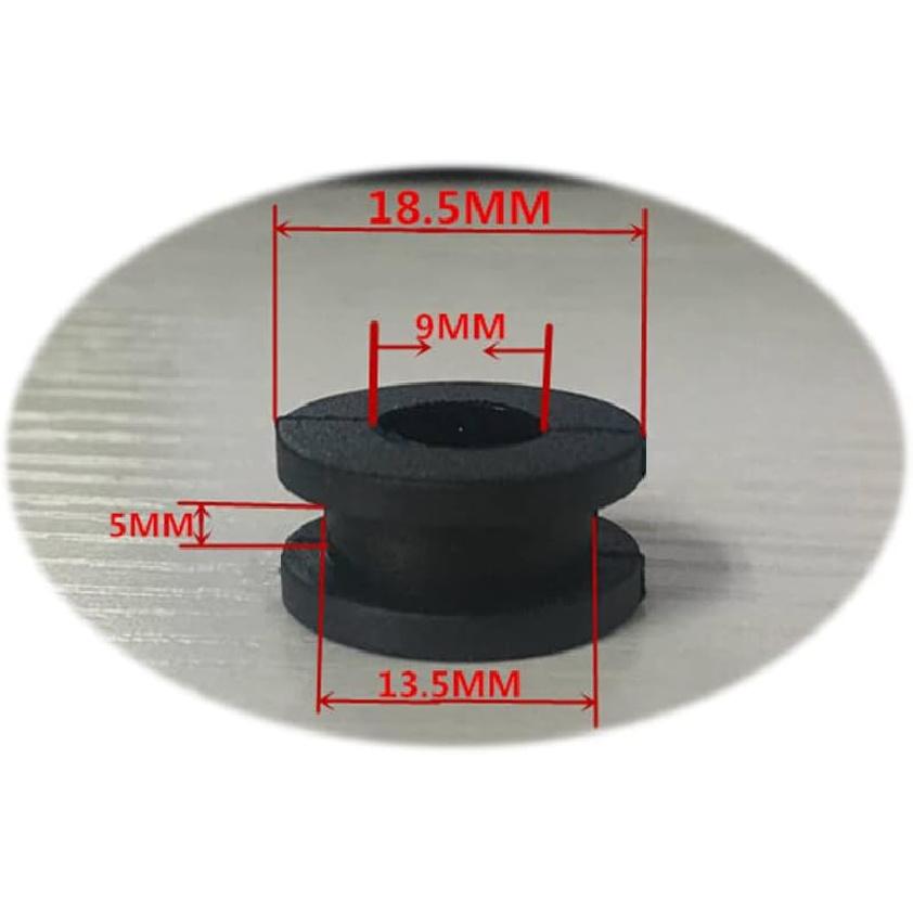 10 Piece Rubber Grommets Compatible with Motorcycle Fairings Compatible with Yam-aha R1 R6 R6s YZF750 YZF600 YZF1000
