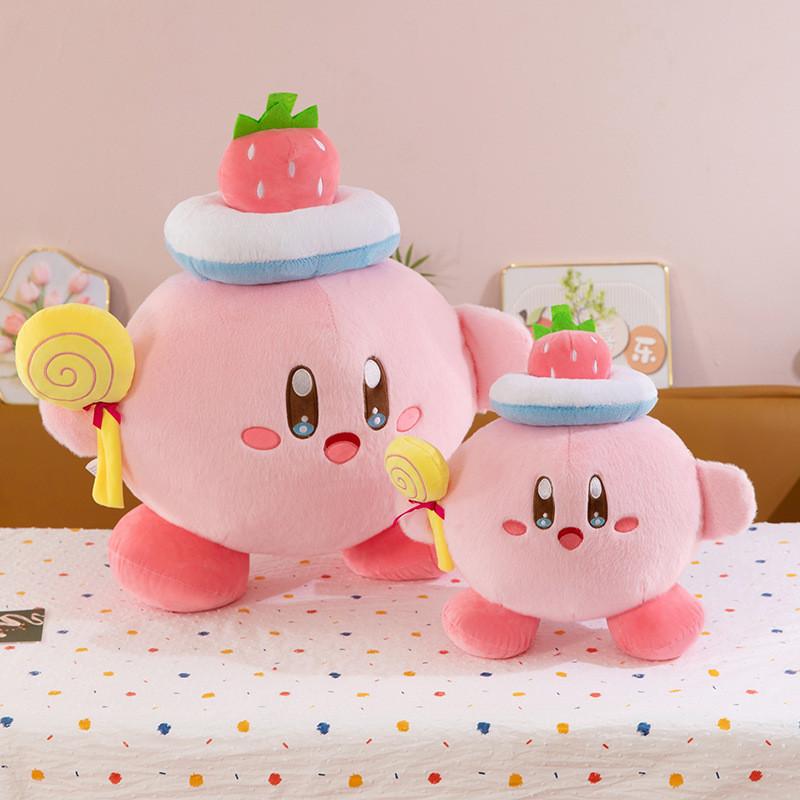 Kirby Stuffed Cartoon Doll With Soft Plush Material For Kids And Gift Giving