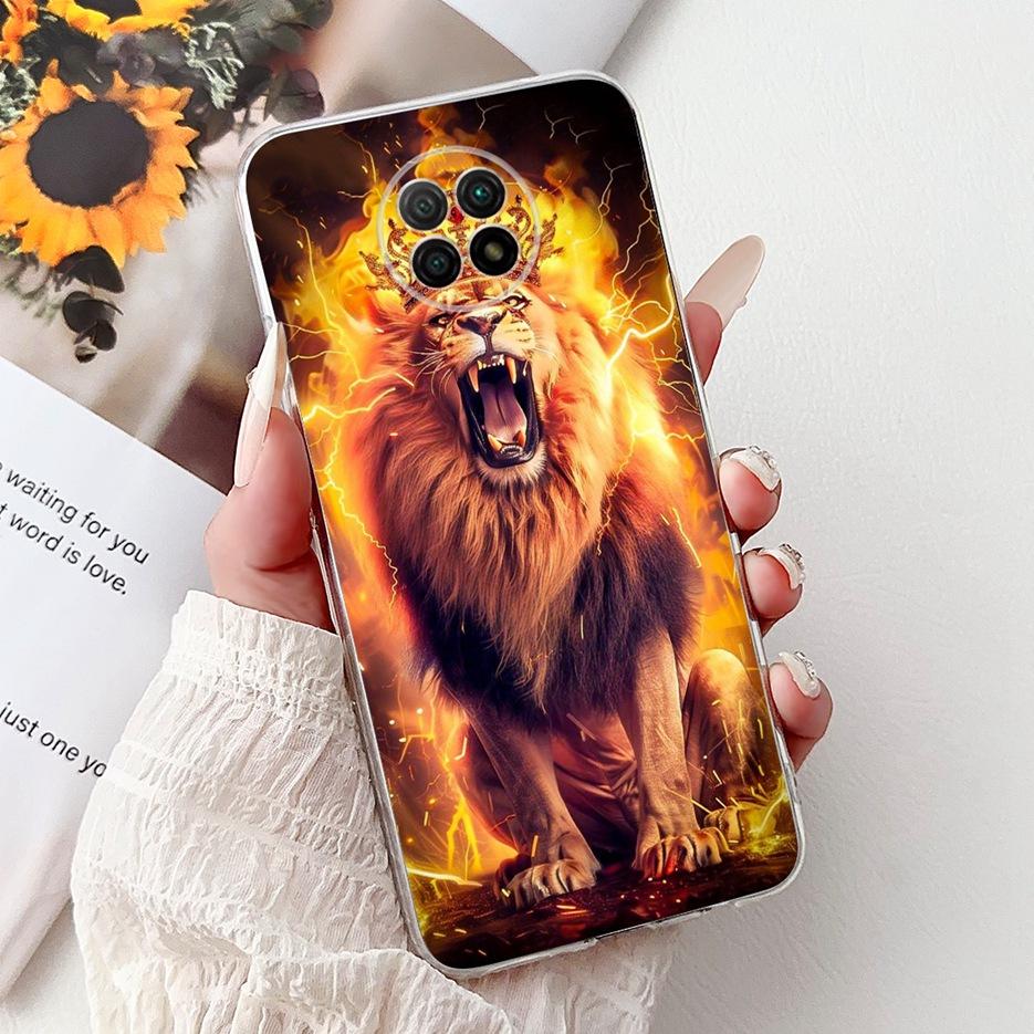 For Xiaomi Redmi Note 9 5G Case Note 9T Cute Painted Cover Soft Silicone Phone Case For Redmi Note 9T Note9 5G Back Cover Fundas