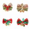 Mini Bowknot Ornament Present Bow Christmas Tree Christma Gift Box Christmas Decorations  Garden