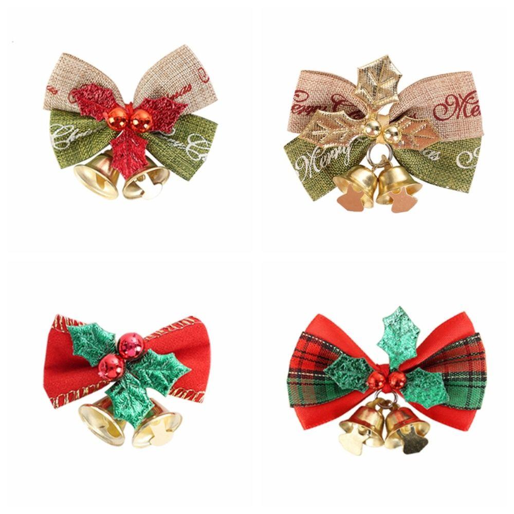 Hanging Decor Bowknot Ornament Present Bow Christmas Tree Christma Gift Box  Garden