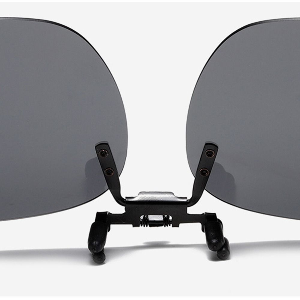 UV 400 Protection Clip On Sunglasses Over Prescription Glasses Convenient Shades for Women & Men