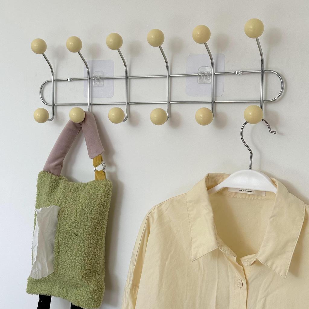 Seamless Iron Art Wall Hook for Clothes and Hats - Home and Wardrobe Decoration
