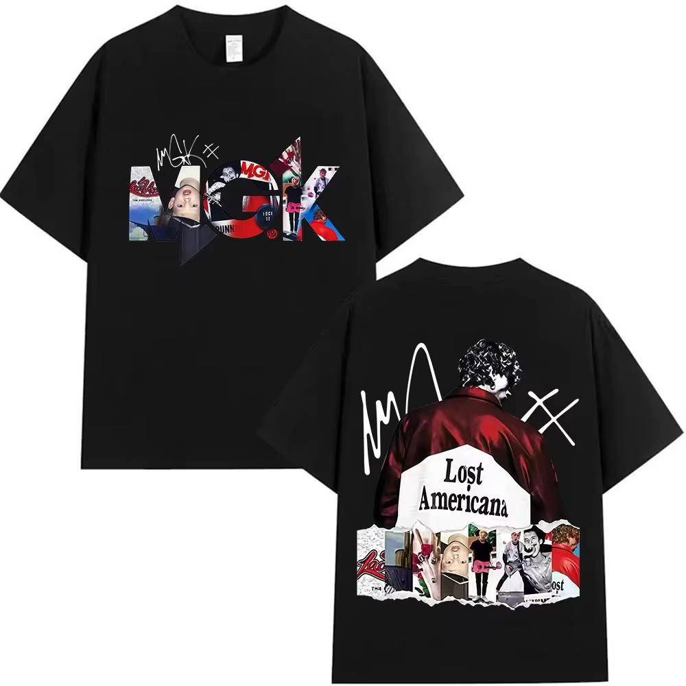 Limited Rap Machine Gun Kelly Tour New Album T Shirt Mans Clothing Hip Hop Streetwear Pop Music Short Sleeve Top Unisex