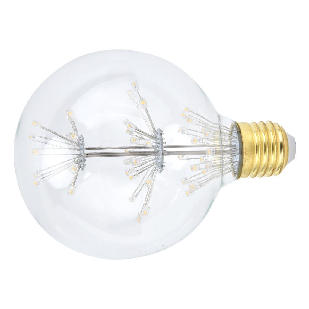 Antique LED Light Bulb 3W G95 E27 Globe Round Bulb for Festive Decoration 85?265V Warm Light