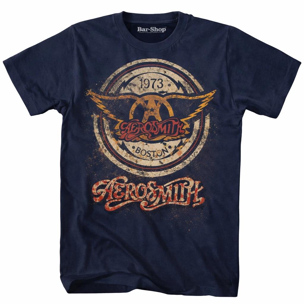 Aerosmith Boston 1973 Vintage T-shirt NEW| Classic Rock Band Tee - Unisex S-4XL XXL