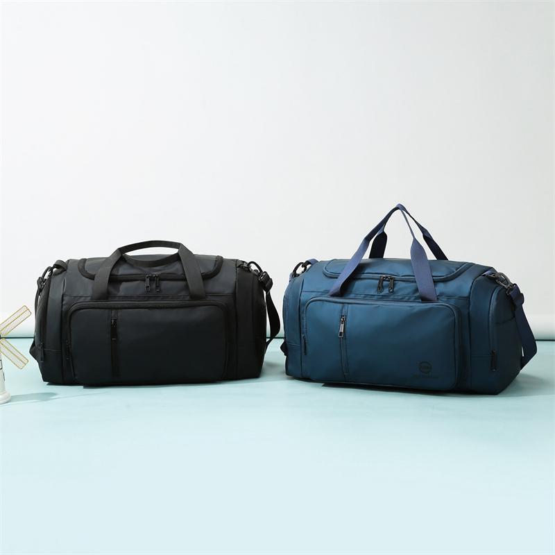 Three-Use Dry and Wet Separation Fitness Bag Multi-Functional Backpack Men's Shoulder Luggage Boarding Hand Travel Bag