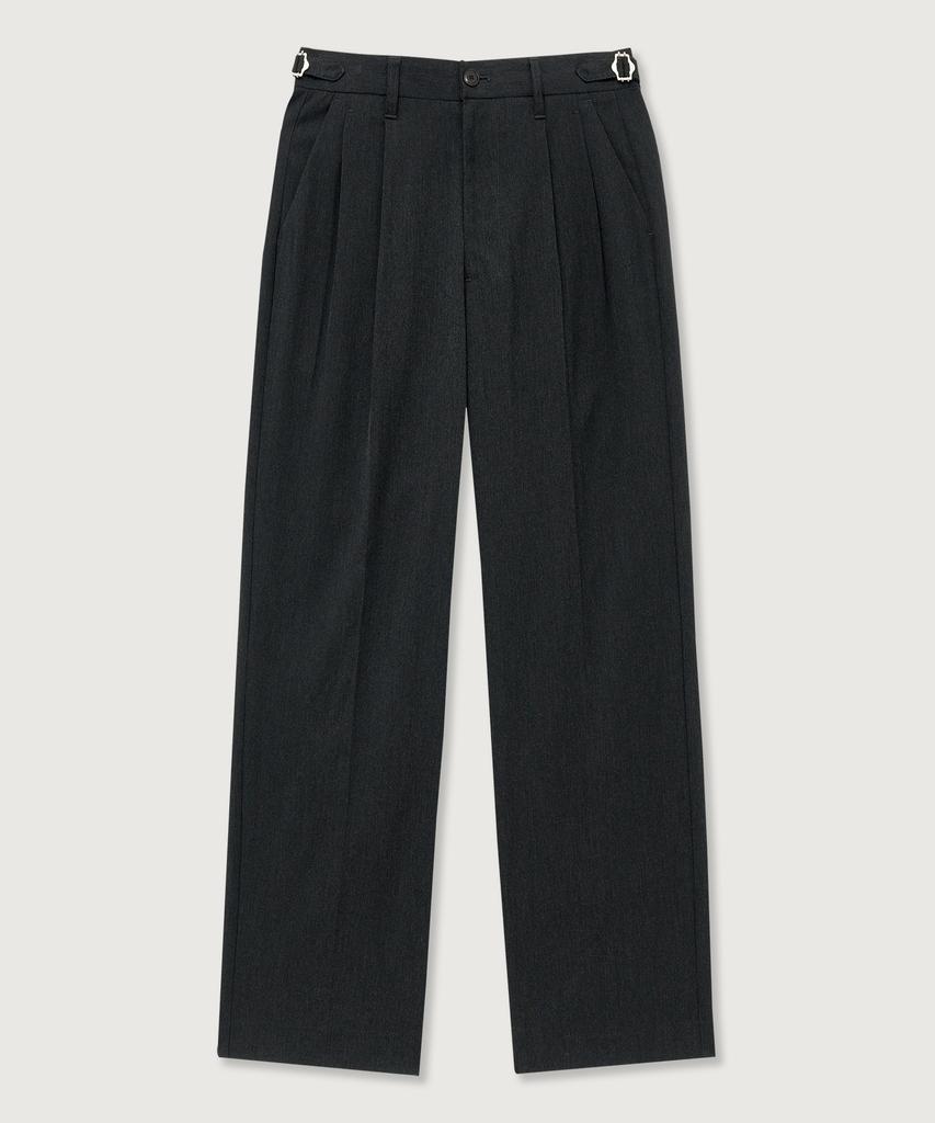 THEKNITCOMPANY Délegant Pleated Pants 4 Colors