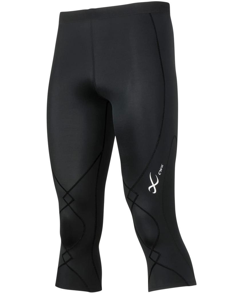 Expert Model Sports Tights with Hip and Knee Protects knees from impact when landing with unique taping Product HXO497 BL S CW-X (Wacoal) 3.0 Support.