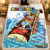 Couverture FlamboyanteAmazing World of Gumball Couverture Douce et Chaude pour Canapé Lit Intérieur Salon